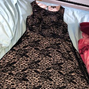Lacy black dress